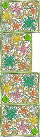 Colour Burst Machine Embroidery Designs