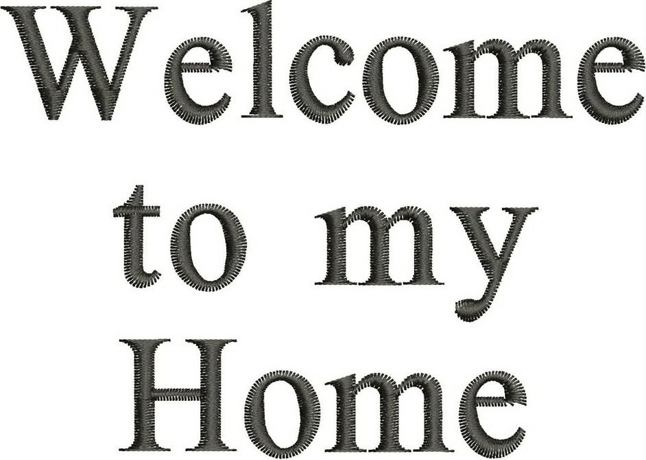 Coming Home Machine Embroidery Designs
