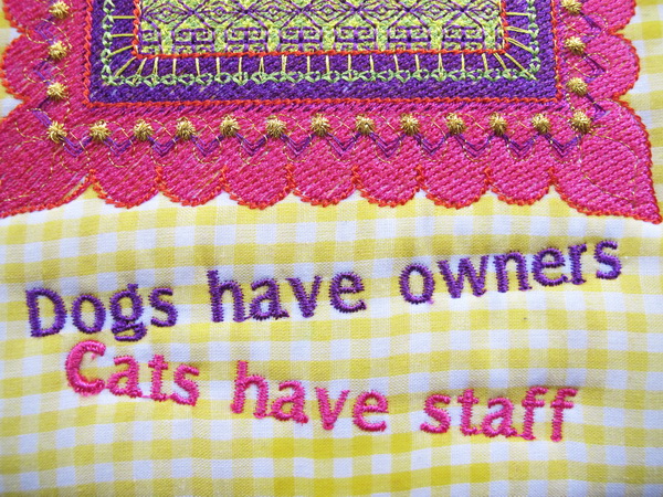 Cats Machine Embroidery Design