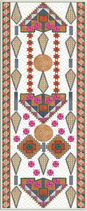 Elegant Wall hanging embroidery designs