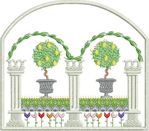 Four Seasons - Spring Machine Embroidery Designs