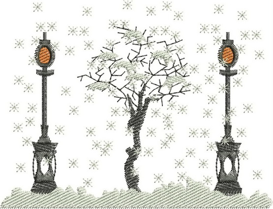 Four Seasons - Winter Machine Embroidery Designs
