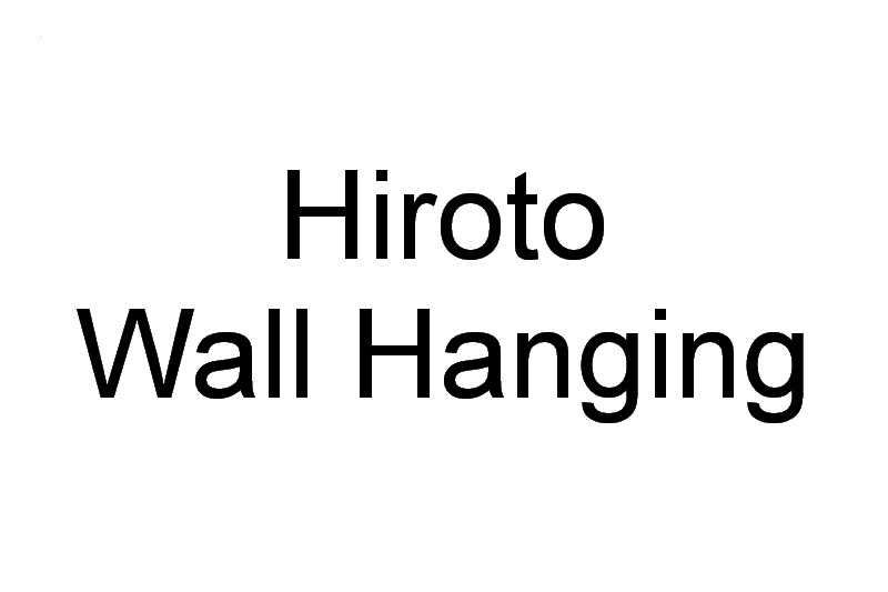 Hiroto Machine Embroidery Designs. Wall Hanging with bird and flowers. Japanese style design.
