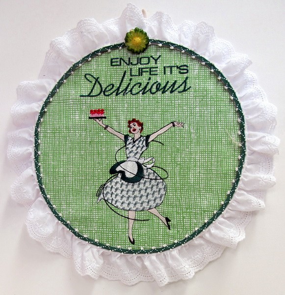 Delicious Machine Embroidery Designs by Stitchingart
