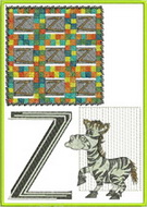 Z, zebra, zorro, abc, alphabet, wall hanging, machine embroidery designs