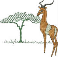 I, ice cream, impala, abc, alphabet, wall hanging, machine embroidery designs