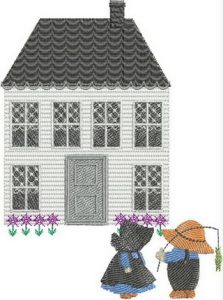 amish, machine embroidery designs, horse, carriage, church, amish children, barn, dairy cow, topiary, home sweet home, flowers, quilts, amish homes, wall hanging, 