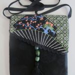 Bag, bonsai, artistic, clothing, japanese inspired, machine embroidery designs