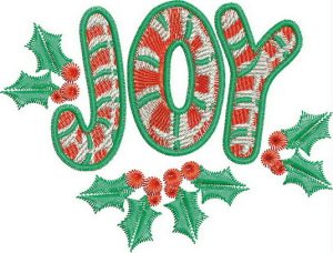 holly, joy, Advent calendar, christmas, machine embroidery designs, holiday, wall hanging, decorations