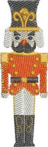 nutcracker, soldior, Advent calendar, christmas, machine embroidery designs, holiday, wall hanging, decorations