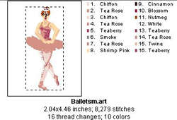 Ballet, machine embroidery designs, tutu, dancing, tiara