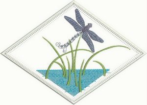 Blooming lovely, mahchine embroidery designs, floral, wall hanging, spring, flowers, trees, daisy, dragonfly, leaves, love birds, sun flowers, wisteria