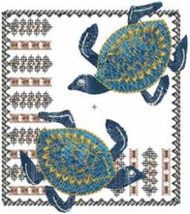 Bula, machine embroidery designs, Fijian, bag, fish, tropical fish, palm tree, turtles, sea turtles, clothing, t-shirts