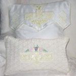 Chantalle, machine embroidery designs, cushion, homewares, floral, artistic, pretty