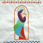 Christmas, machine embroidery designs, 3 wise men, star, angel, birds, gingerbread house, christmas trees, merry christmas, cottage, forest, mary, jesus, holy night, wall hanging, decorations, home decor