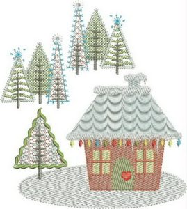 Christmas, machine embroidery designs, 3 wise men, star, angel, birds, gingerbread house, christmas trees, merry christmas, cottage, forest, mary, jesus, holy night, wall hanging, decorations, home decor