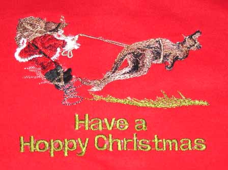 Big Red Machine Embroidery designs, christmas, kangaroo, santa, Australian, outback