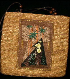 Blossoms of the Orient, machine embroidery designs, geisha, japanese, kimono, cushion, birds, blossom trees, asian, japanese, wall hanging, purse, bag, quilt, bridge, egret, bamboo, fan, phoenix, plumb tree