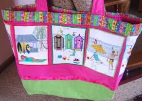 Endless Summer, machine embroidery designs, ladies, beach, sea, surf, surf boards, sail boat, restaurant, beach houses, sand, sand toys, kite, birds, palm tree, scooter, ice cream, umbrella, beach chair, vintage car, bag, handbag