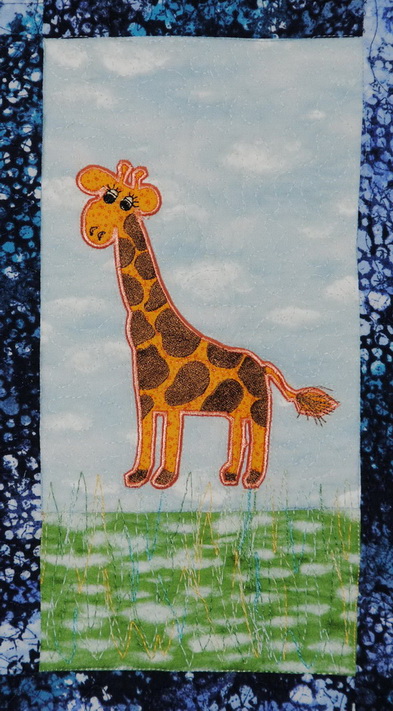 Hey Day Circus, machine embroidery designs, circus tent, flags, clown, juggling, balloons, elephant, giraffe, lion, hoop, daschund, dogs, seal, sleep my darling, teddy, unicycle, tiger wall hanging, blanket, children, fun