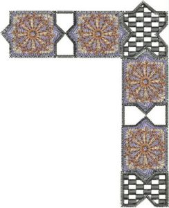 Damascus Spice Souk, machine embroidery designs, floral, flowers, artistic, decorative, patterns, syrian, creative, bag, cushion, clothing, jumper, sweater