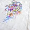 Dipti, machine embroidery designs, jacket, cushion, clothes hanger, table runner, decorative, floral, beautiful, cushion