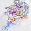 Dipti, machine embroidery designs, jacket, cushion, clothes hanger, table runner, decorative, floral, beautiful, cushion