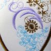 Dipti, machine embroidery designs, jacket, cushion, clothes hanger, table runner, decorative, floral, beautiful, cushion