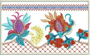 Down to Earth, machine embroidery designs, wall hanging, home decor, clothing, top, shirt, floral, flowers, patterns, quilt, artistic, decorative, colourful, pretty