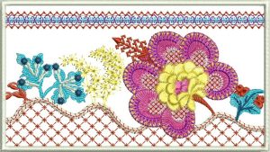 Down to Earth, machine embroidery designs, wall hanging, home decor, clothing, top, shirt, floral, flowers, patterns, quilt, artistic, decorative, colourful, pretty