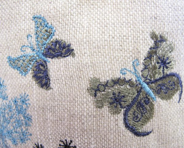 Earth Dance, machine embroidery designs, butterfly, butterflies, flowers, artistic, pretty, love hearts, blue bird, wall hanging, bag, mug rug, place mat, pretty, girly