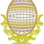 Easter. machine embroidery designs, decorative, artistic, egg, egg holder