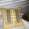 Ebony and Ivory, machine embroidery designs, artistic, decorative, cushion, bag, handbag