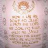 Evening Angels, machine embroidery designs, angel, halo, prayer, christian, childrens, cushion, wall hanging, picture frame, Now I lay me down to sleep I pray to the lord my soul to keep guide me safetly through the night wake me with the morning light amen