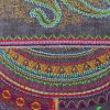 Feast of Colour, machine embroidery designs, artistic, patterns, creative, decorative, moroccan, middle east, floral, flowers, stars, leaves, funky patterns, foot stool, purse, bag, handbag, cushion, clothing, top, shirt, t-shirt, placemat, home decor, wall hanging, colourful, swirls, creative