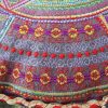 Feast of Colour, machine embroidery designs, artistic, patterns, creative, decorative, moroccan, middle east, floral, flowers, stars, leaves, funky patterns, foot stool, purse, bag, handbag, cushion, clothing, top, shirt, t-shirt, placemat, home decor, wall hanging, colourful, swirls, creative