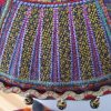 Feast of Colour, machine embroidery designs, artistic, patterns, creative, decorative, moroccan, middle east, floral, flowers, stars, leaves, funky patterns, foot stool, purse, bag, handbag, cushion, clothing, top, shirt, t-shirt, placemat, home decor, wall hanging, colourful, swirls, creative