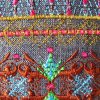 Feast of Colour, machine embroidery designs, artistic, patterns, creative, decorative, moroccan, middle east, floral, flowers, stars, leaves, funky patterns, foot stool, purse, bag, handbag, cushion, clothing, top, shirt, t-shirt, placemat, home decor, wall hanging, colourful, swirls, creative