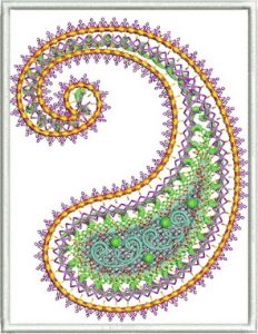 Feast of Colour, machine embroidery designs, artistic, patterns, creative, decorative, moroccan, middle east, floral, flowers, stars, leaves, funky patterns, foot stool, purse, bag, handbag, cushion, clothing, top, shirt, t-shirt, placemat, home decor, wall hanging, colourful, swirls, creative