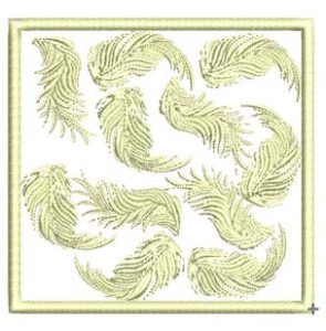 Felice, machine embroidery designs, bird, peacock, floral, Tiny treasures, quilt, blanket