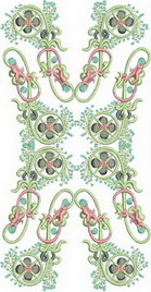 First Blush, Machine Embroidery Designs, floral, decorative, patterns, flowers, artistic, swan, crown, star, swirls, pot, cushion, clothing, homewears, dress