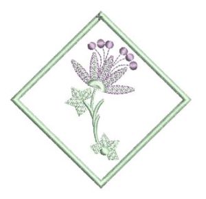 Floss, machine embroidery designs, floral, flowers, leaves, decorative, Tiny Treasures, quilt, blanket