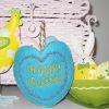 Gift of Love, machine embroidery designs, Easter, love hearts, bunny, flowers, floral, rabbit, Happy Easter, easter bag, place mat, home decor