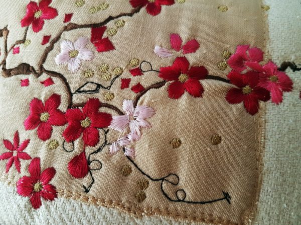 In the Air, Machine Embroidery Designs, floral, flowers, artistic, decorative, patterns, blossoms, branches, cushion clothing