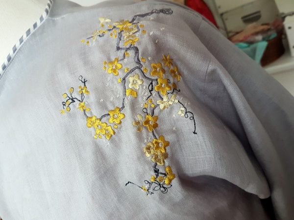 In the Air, Machine Embroidery Designs, floral, flowers, artistic, decorative, patterns, blossoms, branches, cushion clothing