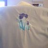 Iris, Machine Embroidery Designs, Floral, Flower, Pot Plant, clothing, t-shirt, blouse, oven mits, homewares