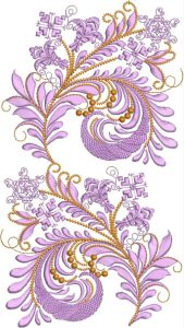 It's Nice, machine embroidery designs, floral, decorative, artistic, flowers, leaves, cushion, bag,, handbag, pillow. place mat, homewares, beautiful. pretty