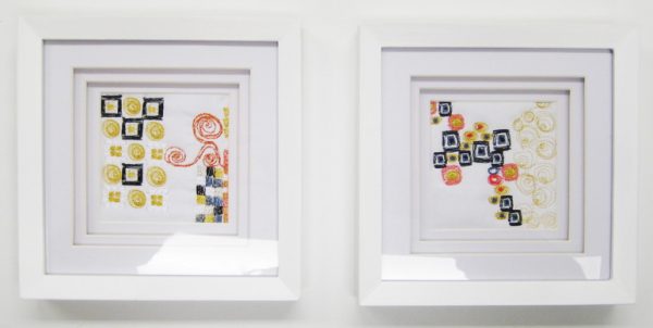 Klimt Style, machine embroidery designs, decorative, artistic, patterns, picture frame, cushion, artist, Klimt, swirls, fun