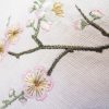 Kyoto Garden, machine embroidery designs, floral, flowers, branches, blossoms, birds, hankerchief, cushion, coat hanger, dust cover, blouse, clothing, delicate, pretty