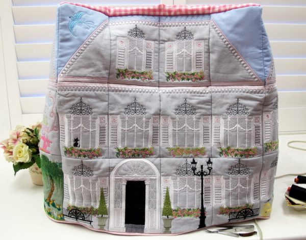 Let's Sew, machine embroidery designs, sewing machine cover, toy box, container, bag, cat, bench, house, curtains, topairy pot, floral, flowers, front door, decorative, street lamp, bird, apple tree, orange tree, fence, gate, tulips, window shutters, bike, bicycle, sewing machine, today i shall create, water fountain, child swinging, today i shall play, tree, patterns, decorative, artistic